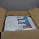 Large Waterproof Tarp - Heavy Duty 20 Mil Thick Poly Tarpaulin Ideal for Canopy Tents, Boats, RV or Pool Covers - Multipurpose Protective Tarps with Grommets for Indoor, Outdoor Use | 25× 45 1 Pack