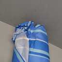 Beach Cabana - 6.2x6.2 UPF 50+ Sun Shade, Easy Setup & Portable, Waterproof Canopy with Sand Pockets, Side Wall & Beach Umbrella Tent Design - Perfect for Family Trips, Picnics & Camping