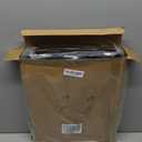 SRIWATANA Floating Shelves Wall Mounted Set of 2 Rustic Wood Shelves with Large Capacity(Black