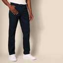 Essentials Men's 5-Pocket Stretch Twill Pants, Black, 34W x 29L