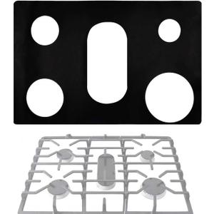 Stovetop Protector Liner for Samsung 30 Inch Gas Stove | Compatible with Models NX60A6111/NX60A6311/NX60A6511/NX60A6611/NX60A6711/NX60A67510.4MM Thickness Reusable Stove Burner Covers