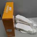 Neprock Shoe Slots Organizer, 20 Pack Adjustable Shoe Rack Stacker Storage Space Saver, Double Deck Shoe Rack Holder for Closet Organization (White)