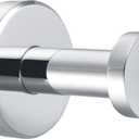 APLusee Bathroom Towel Hook Polished Chrome, SUS 304 Stainless Steel Robe Coat Hook Hanging for Restroom Kitchen Garage Wall Mounted