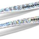 Tweezerman Hollygraphic Micro Mini Slant & Point Tweezer Set - Eyebrow Tweezers for Women and Men