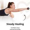 Portzon Weights Dumbbells 10 Colors Options Compatible with Set of 2 Neoprene Dumbbells Set,1-15 LB, Anti-Slip, Anti-roll, Hex Shape for Shoulder,Neck, and Hand Training for Seniors (Green)