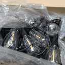 ST38 LED Outdoor String Lights, 100FT Shatterproof Dimmable Patio Lights