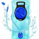 Hydration Bladder, 1.5-2-3L Water Bladder for Hiking Backpack, BPA-Free Leak Proof Water Reservoir Storage Bag, Water Pouch Hydration Pack for Camping Cycling Running