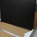 Board2by Cork Board Bulletin Board 36 x 48, Foldable Notice Pin Board for Wall, Black Aluminum Framed 4x3 Corkboard, Large Wall Mounted Office Board with 36 Push Pins for School & Home