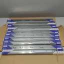 Ubisin 10 Pairs Soft Close Drawer Slides 22 Inch Side Mount Full Extension Dresser Rails Heavy Duty Ball Bearing Kitchen Cabinet Drawer Glides Tool Box Trash Can Runners 100 LB Capacity