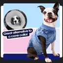 FUAMEY Recovery Suit for Dogs After Surgery,Soft Breathable Dog Bodysuit E-Collar & Cone Alternative Surgical Suit,Male Female Dog Neuter Spay Suits Anti Licking Wounds Onesie Blue Tie Dye M