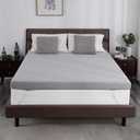 Firm Mattress Topper 4 Inch Short Queen, Extra Firm to Firm Reversible Mattress Pad, High-Density Memory Foam Bed Topper for Back Pain Relief, No Smell, CertiPUR-US Certified,75" x 60"