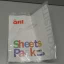 ANT Permanent Vinyl Sheets, Ivory White 12" x 12" 15 Sheets Self Adhesive for Cutting Machine, Permanent Outdoor Vinyl for Party Decoration, Sticker, DIY Mug, Car Decal (15, Ivory White)