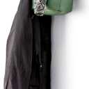 Command X-Large Matte Black Triple Hook, 1 Hook, 3 Strips, Damage-Free Hanging Wall Hooks with Adhesive Strips, No Tools Wall Hooks for Hanging Decorations in Living Spaces