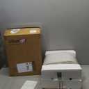 USumkky 25" Table Lamps Set of 2 - Modern Bedside Lamps for Living Room - White Washed Ceramic Nightstand Lamps for Bedroom