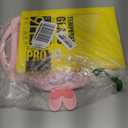 VOFUOE for Samsung Galaxy Tab A9 Plus Case for Kids Girls with Screen Protector Shoulder Straps Handle Rabbit Soft Silicone Tablet Cover for Galaxy Tab A9 Plus 11'' 2023-Pink