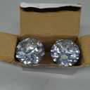 Sumnacon Classic Crystal Curtain Tiebacks Tassel Curtain Holdbacks, 2 Pcs Wall Mounted 2 1/3 Dia Home Office Decorative Drapes Tie Back Holders Multi Use Wall Hook Coat Hanger(60mm Silver)