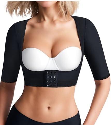 BRABIC Women's Shapewear Tops Post Surgery Compression Sleeve for Arm Shaper, Size XL