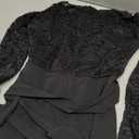 CHICME Womens Dressy Jumpsuits Casual One Piece Outfits Off Shoulder Lace Trim Overalls Straight Leg Pants Size M