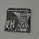 Skeleton Coffin Happy Halloween Tablecloth, Black Table Cover (54 x 108 in, 3 Pack) - Table Cloth - Tablecloths