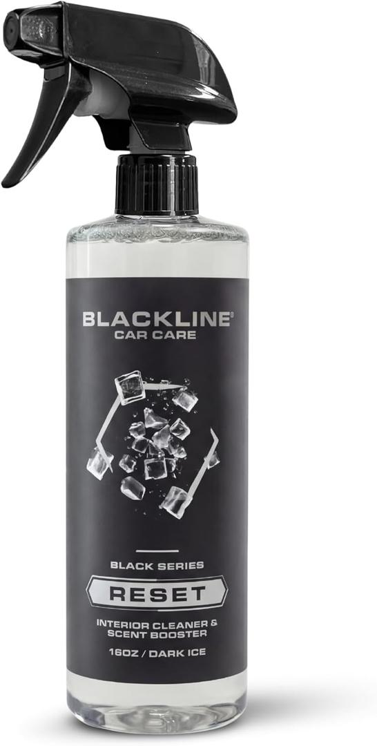 Blackline Luxury Scented Leather Interior Car Cleaner Reset Deep Cleans & Deodorizes All Surfaces, pH-Neutral High-Foam Formula, Long-Lasting Premium Fragrance and Deodorization for Car (16 Fl Oz (Pack of 1))