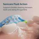Philips Sonicare 6500 Series Electric Toothbrush - Next-Generation Sonicare Technology, Pressure Sensor, 9 Brushing Settings, SmarTimer, BrushPacer, 21-Day Runtime, Travel Case, White, HX7410/10