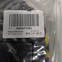 Metog Men Women Water Shoes Quick-Dry Aqua Socks Barefoot Slip-on for Beach Swim Sport Surf Yoga Exercise (8-8.5 Women/7-7.5 Men, Spiral Yellow)