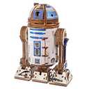 UGEARS Star Wars™ R2-D2™ 3D Wooden Puzzles for Adults - Wooden Model Kits for Adults, 3D Building Puzzle Set Adult Hobby Model Galaxy Puzzle Display Brain Puzzle Craft Kit Hobby Gift for Men and Women