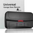 Universal Garage Door Opener Remote Compatible with LiftMaster Chamberlain Genie Craftsman Linear Wayne Dalton Overhead Garage Door Opener has Learn Button or Dip Switch Replacement for 1983-Current