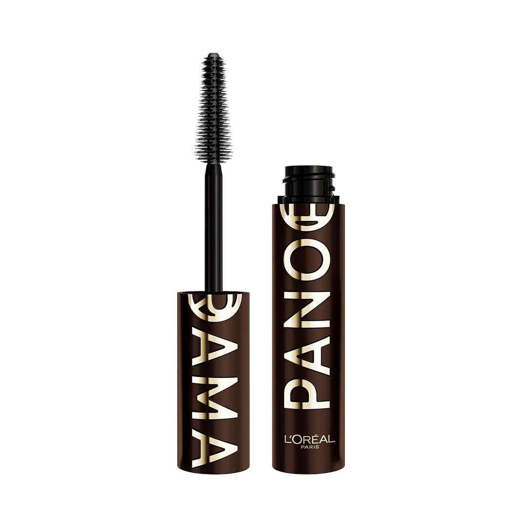 L'Oreal Paris Voluminous Panorama Chromatic Mascara, Volumizing and Lengthening Brown Mascara, Longwear, Smudge-Resistant and Washable, 705 Brown Leather (0.33 Fl Oz (Pack of 1))