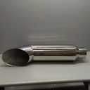 maXpeedingrods 5" Inlet 8" Outlet 36" Long Diesel Stainless Steel Smoker Exhaust Stack Tip with Miter Cut