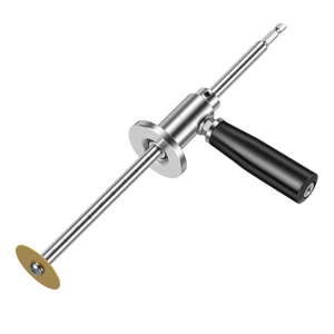 PVC Pipe Inside Cutter with 1PC Diamond Grit Cutting Wheel and 1/4" Hex Shank, Stainless Steel PVC Inside Cutter Tools Fit7 Inch Adjustable Cutting Depth for 1-1/2 Inch to 8 Inch PVC Pipe