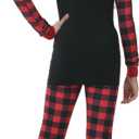 MyFav Matching Family Christmas Pajamas Set Soft Holiday Clothes Sleepwear (L)