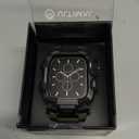 ULTIMAL Rugged Case with Band for Apple Watch 44mm,Compatible with Apple Watch Series SE 3/SE 2/SE Generation/6/5/4, Military Grade Shockproof Bumper Cover for iWatch Tactical Band Men (44mm,Army Green)