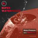 Comnova Griddle Cover for Blackstone Griddle Without Hood 36 Inch - 600D Flat Top Grill Cover for Blackstone 4 Burner Grill, 36" Griddles Cover for Black Stone and FTG600 (with Pole)