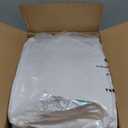 Goose Feather Down Fiber Comforter King Size, Ultra Soft Medium Warm Duvet Insert, All Season Luxury Hotel Bedding Comforters with Corner Tabs(White,106x90)