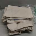 Bedsure 100% Washed Cotton Duvet Cover Oversized Queen - Natural Minimalist Cotton Duvet Cover Linen Like Breathable - GentleSoft Plain Simple Bedding (Natural,Oversized Queen, 98"x98") (01 - Natural (No Comforter))