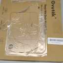 Ovutek Bathroom Scale for Body Weight, Highly Accurate Digital Weighing Machine for People, Upgraded Batteries Included, Compact Size, LED Display, Physician Scale with Sturdy Tempered Glass, 400lb (White)