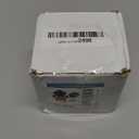 PRIMSOPH Lift Turn Tub Drain Trim Kit with Two Hole Overflow Faceplate Conversion Kit Assembly Universal Fine Coarse Thread Replacement Matte Black