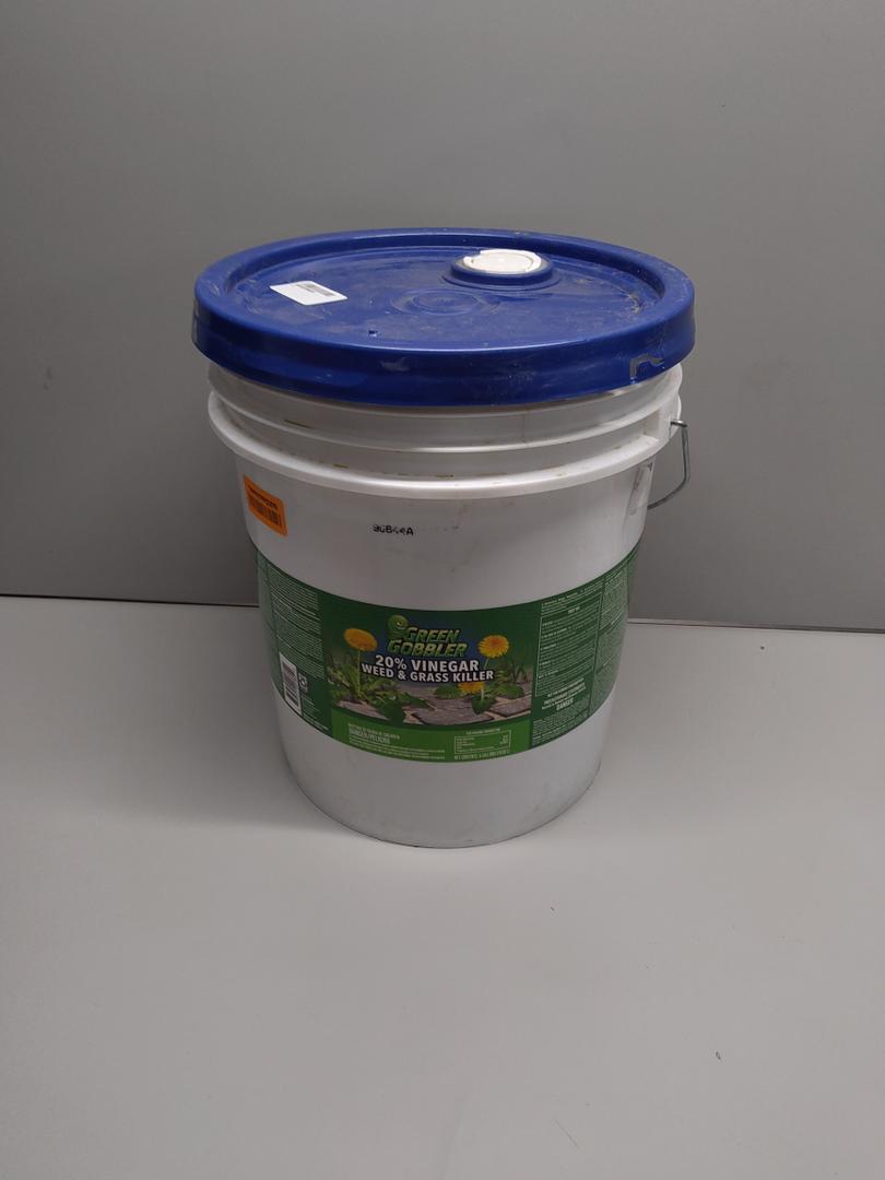 Green Gobbler 20% Vinegar Weed & Grass Killer | Natural & Organic | Concentrated | Glyphosate Free Herbicide - 5 GALLON