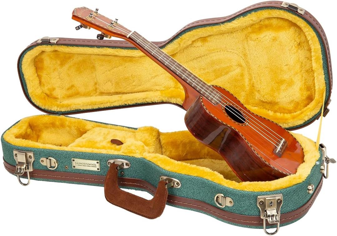 Crossrock CRW720 Ukulele Case-Master Series (Concert, Malachite Blue)