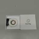 Fitness Tracker Smart Ring for Men & Women, Health Tracker with Calorie Tracking Montor, Step Counter for Walking, Anillo Inteligente para Hombre for Gift (Silver and Gold)