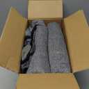 Road Comforts Car Seat Covers for Front Seat, Low Back Heavy Duty Breathable Flax Seat Protector, Airbag, Not Seat Belt Compatible, Washable Seat Cover Fits for Most Cars, Trucks, SUVs, Vans Gray