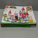 LEGO Super Mario Peachs Castle Expansion Set 71408, Buildable Game Toy, Gifts for Kids Aged 8 Plus with Time Block Plus Bowser and Toadette Figures, to Combine with Starter Course