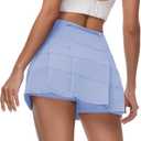 Women's Tennis Skirts High Waisted Athletic Golf Skorts with Pockets Skirts for Women Casual Workout Built-in Shorts