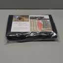 Hosuly Banister Guard 10 x 3 ft Balcony Netting for Kids Pets Stairway Safety Net Baby Fence Door Balcony Netting Safety Mesh Stair Net with No Drilling for Apartment Railing(Black)