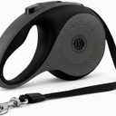 American Kennel Club Retractable Dog Leash, 16.4ft, Tangle-Free, Ergonomic Grip, One-Hand Brake, for Medium & Large Dogs up to 66 lbs
