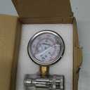 Pressure Washer Gauge, 6000 PSI, 3/8 Inch Quick Connect, Pressure Gauge for Power Washer