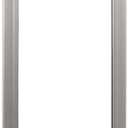 Ideal Pet Products Aluminum Pet Patio Door, Adjustable Height 77-5/8" to 80-3/8", 15" x 20" Flap Size, Mill/Silver