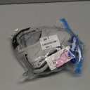 FUAMEY Dog Coat for Medium Dogs,Waterproof Dog Winter Jacket with Harness Built in Puppy Cold Weather Coats Reflective Pet Vest with Zipper Warm Fleece Dogs Snowsuit Windproof Black, M, Chest:21in