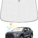 Windshield Sun Shade for 2022-2026 Toyota Corolla Cross (Not for Corolla) Accessories Thicken 6-Layer Front Window Sunshade Cover Sun Visor Protector Foldable Block UV Rays Keep Vehicle Cool